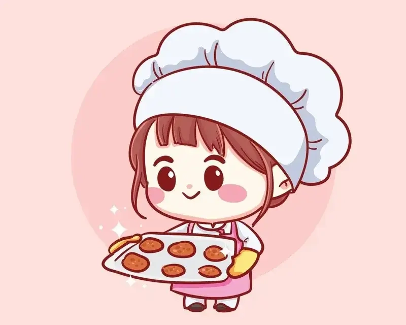 Ngắm chibi đầu bếp với phong c&aacute;ch đ&aacute;ng y&ecirc;u