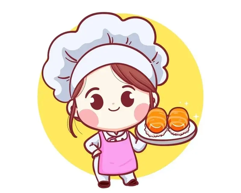 Kh&aacute;m ph&aacute; chibi đầu bếp nữ đ&aacute;ng y&ecirc;u v&agrave; sinh động