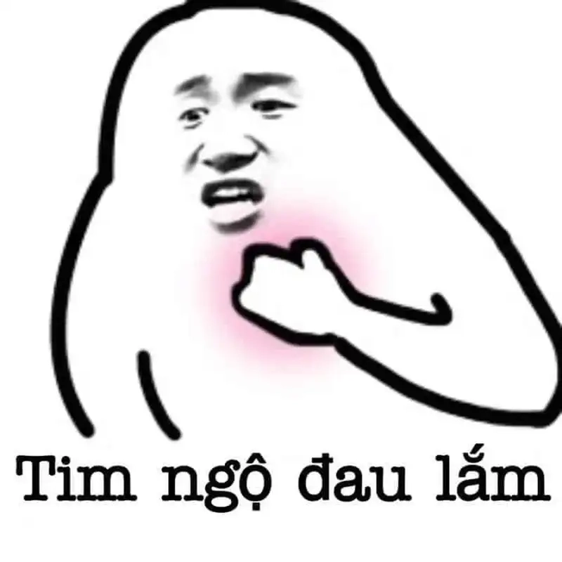 Chia sẻ Đau Ở Đây Này Meme cực hot mạng xã hội