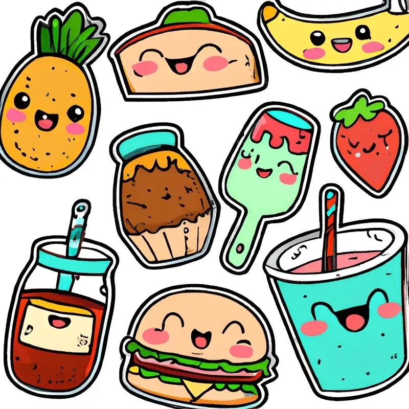 Bộ sưu tập ảnh đồ ăn chibi cute khiến bạn muốn xem mãi không thôi