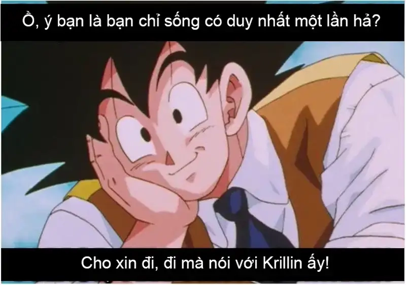 Biểu cảm khó đỡ của goku meme face lan truyền mạnh