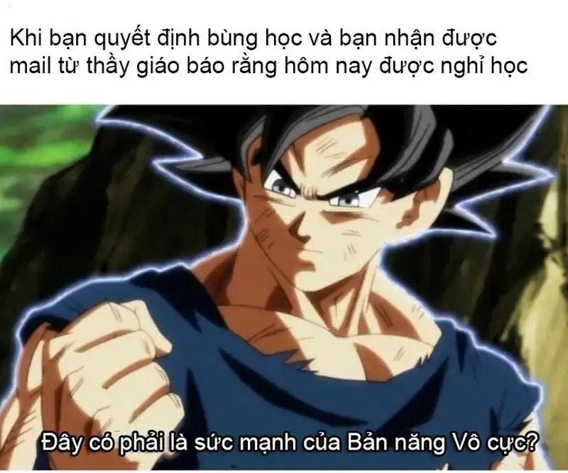 Khoảnh khắc goku meme khiến ai cũng bật cười