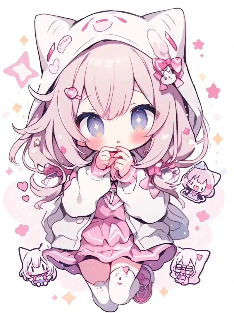 Xem hình anime dễ thương cute cực đáng yêu