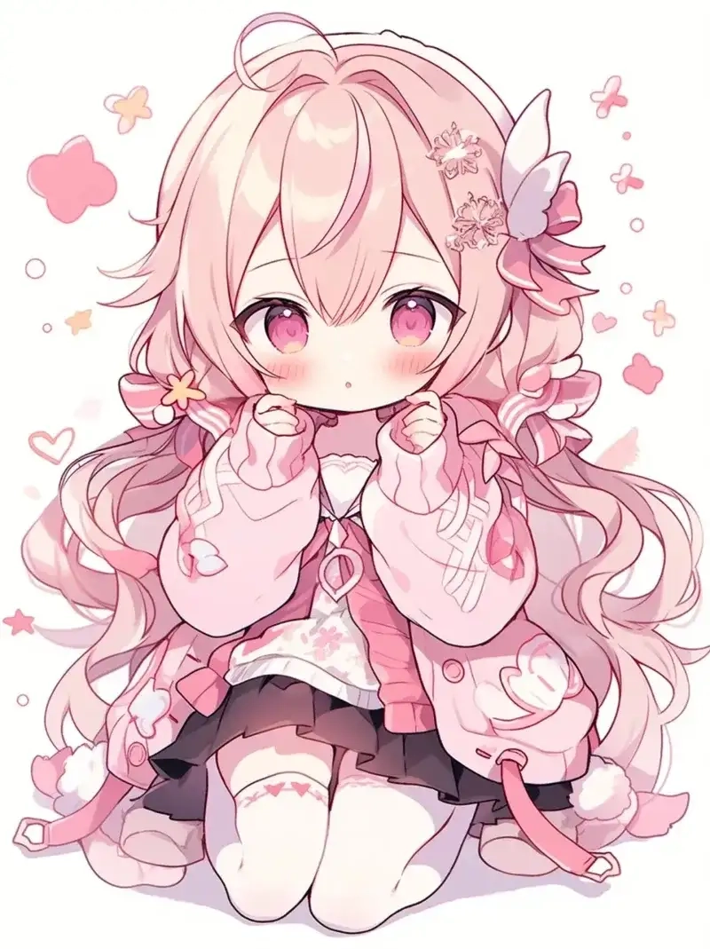 Khám phá hình anime dễ thương chibi mới