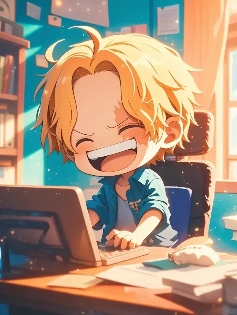 Ngắm hình anime chibi cute đơn giản tinh tế