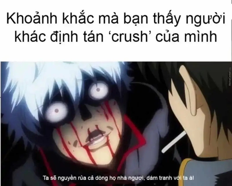 Xem ngay meme anime bựa cười té ghế