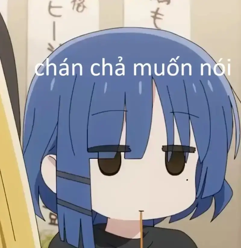 Meme chán chả muốn nói diễn tả sự bất lực hài