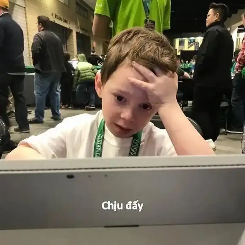 Ảnh chán nản meme chán thể hiện tâm trạng buồn