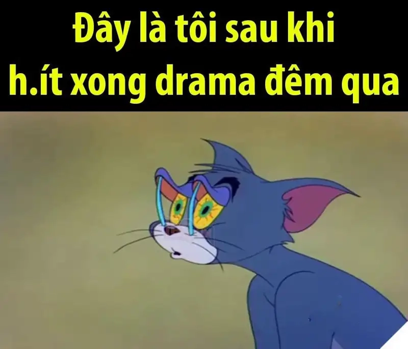 Coi mất ngủ meme quên luôn giờ ngủ