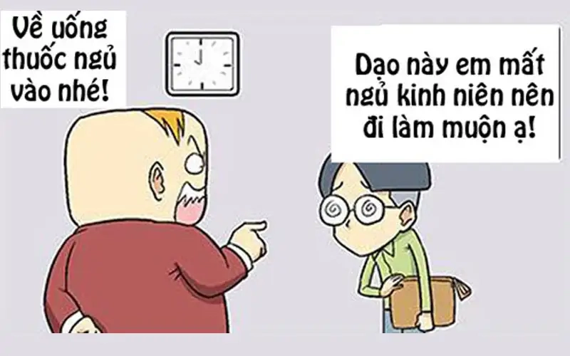 Thả mood với bộ mất ngủ meme hài hước