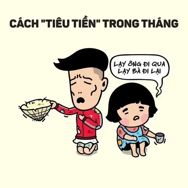 Chia sẻ những tình huống vui meme rách