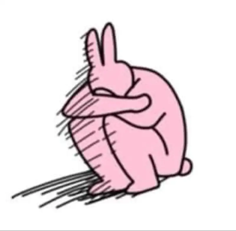 Tổng hợp ảnh meme thỏ hồng cực chất lượng