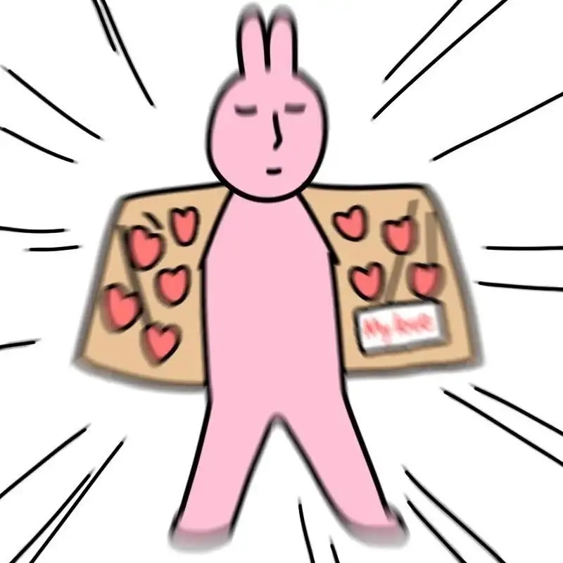 Sưu tập meme thỏ màu hồng độc và vui nhộn