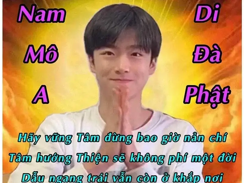 Tĩnh lặng nội tâm qua meme tâm phải tịnh