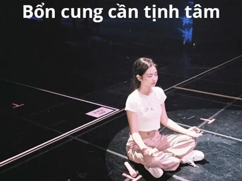 Chia sẻ năng lượng lành từ tịnh tâm meme