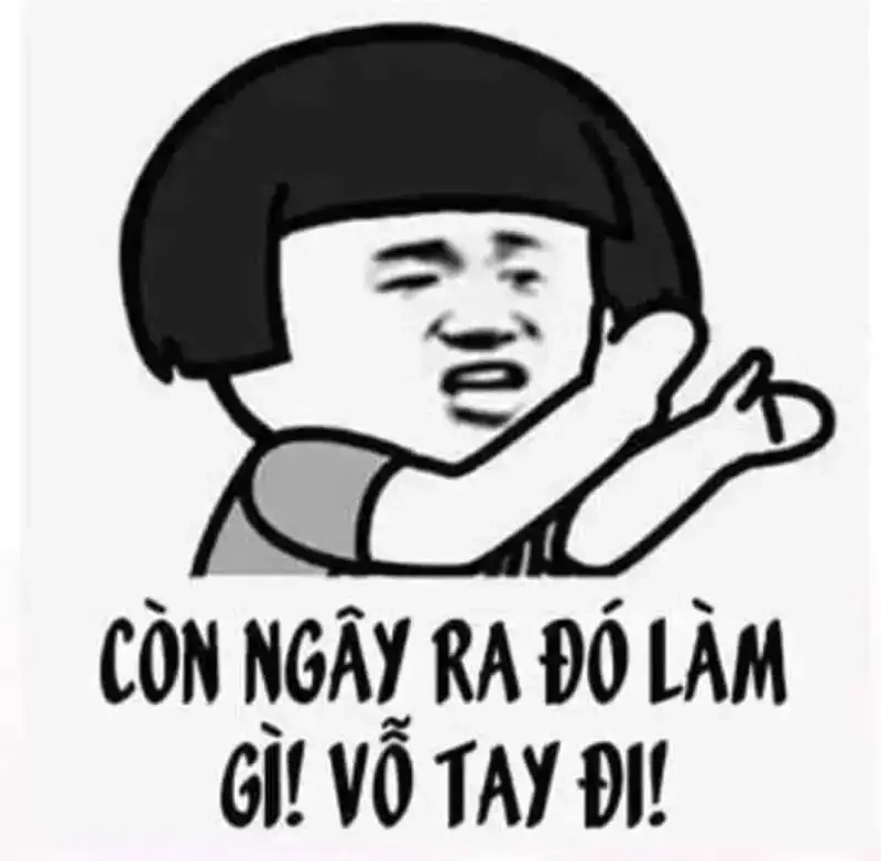 Gửi lời chúc qua meme vỗ tay chúc mừng dễ thương