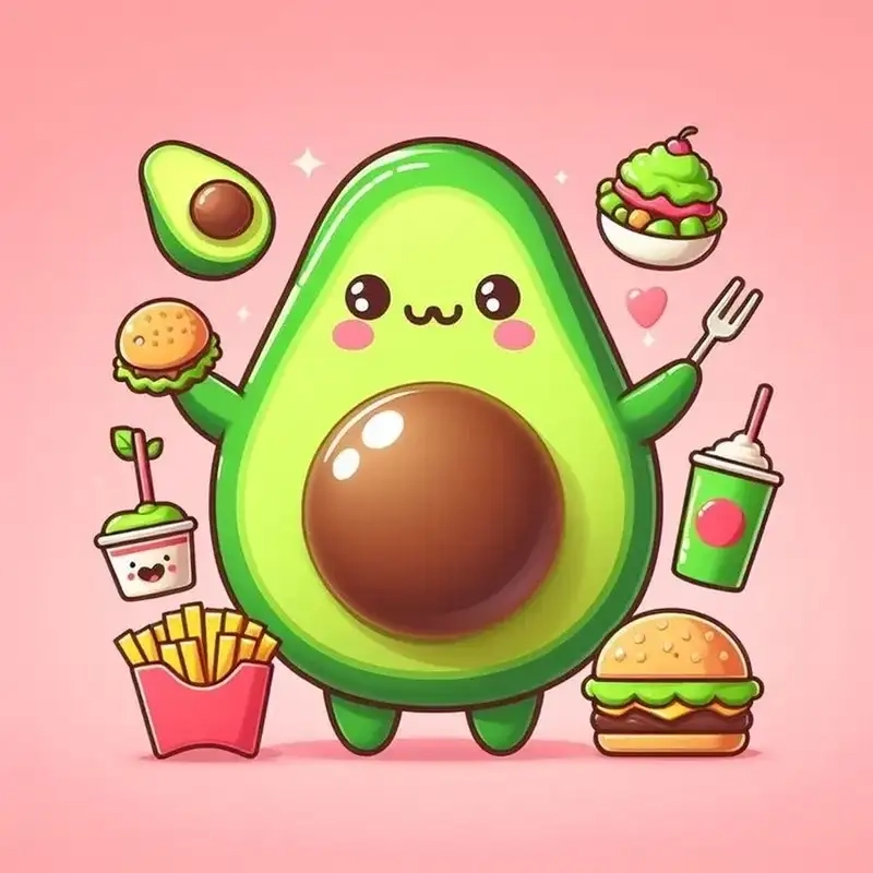 Quả bơ chibi là gì và vì sao được yêu thích
