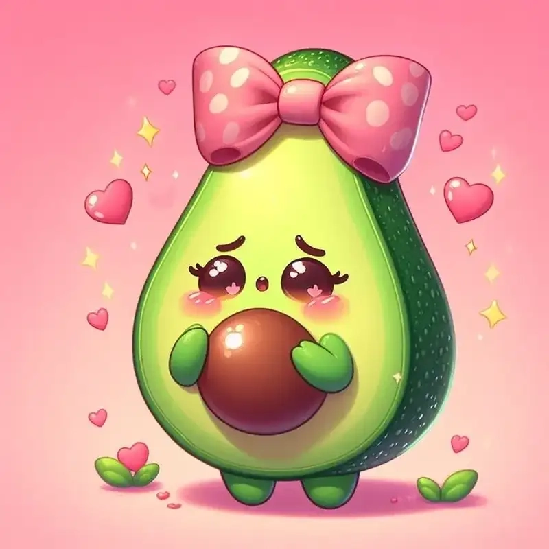 Khám phá quả bơ chibi – Trào lưu dễ thương được yêu thích