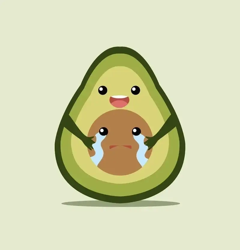 Tạo nét riêng với chibi quả bơ