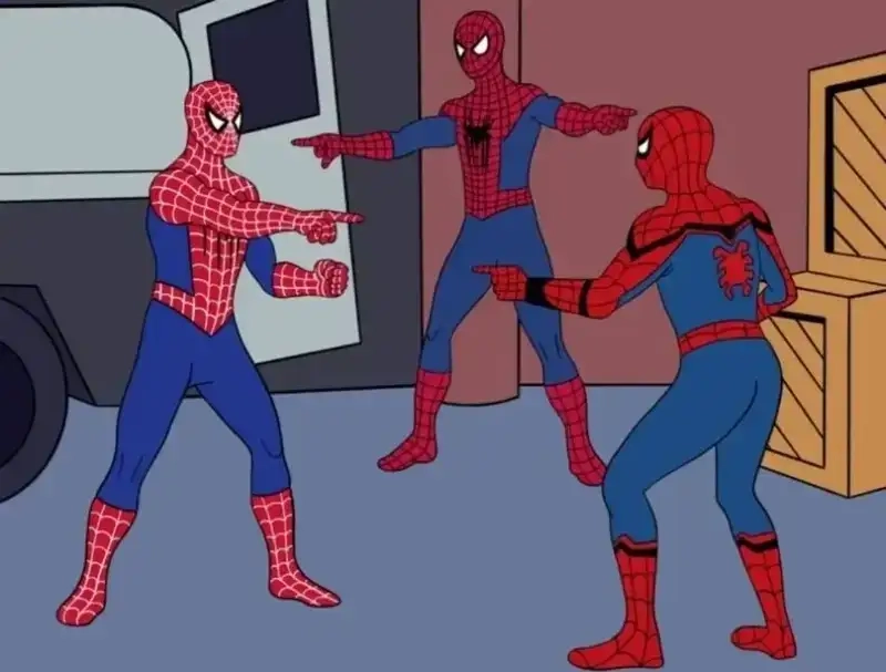 Tải avatar spider man meme cá tính