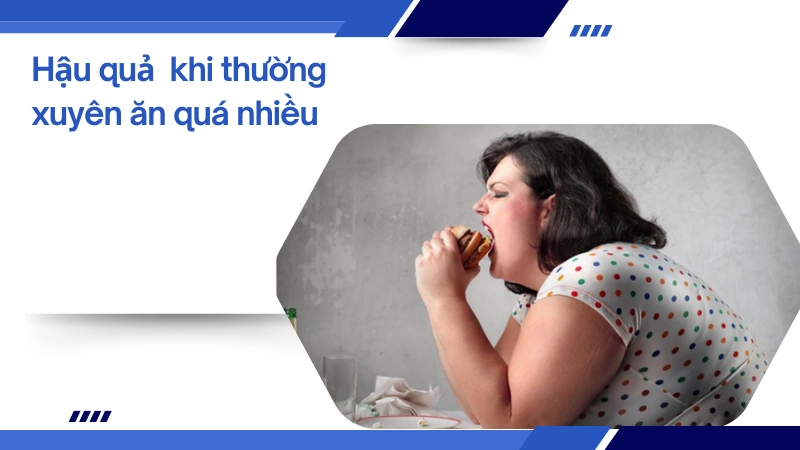 Biểu đồ thể hiện nguy cơ béo phì do thói quen ăn uống vô độ
