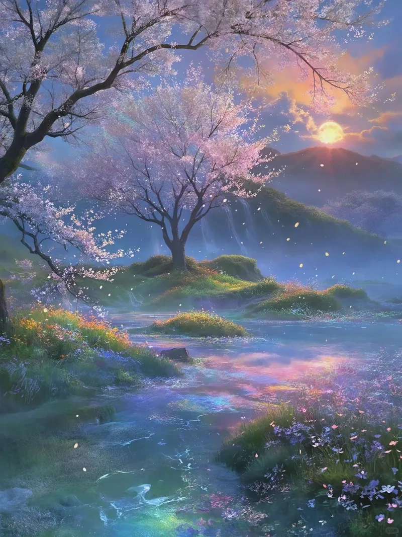 Cảm nhận anime phong cảnh đẹp buồn lãng mạn