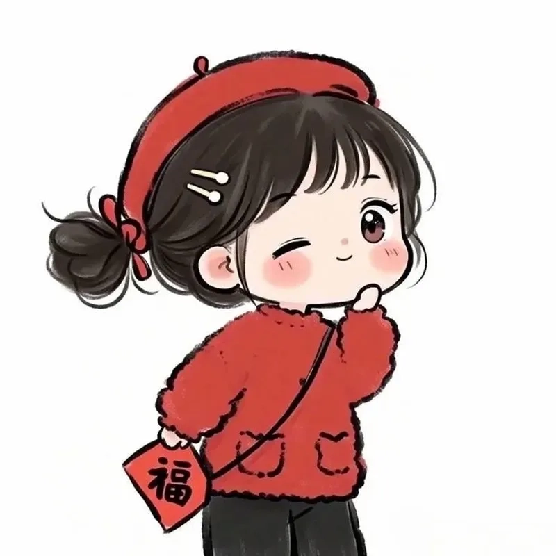 Avatar chibi dễ thương hoạt hình sống động và sinh động