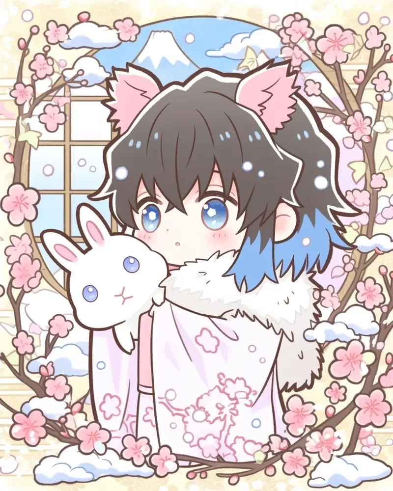 Thưởng thức chibi nhân vật game cute anime phong cách nhật bản