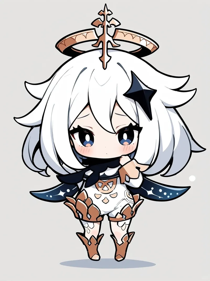 Tận hưởng chibi nhân vật game cute vẽ tay ngộ nghĩnh và sinh động