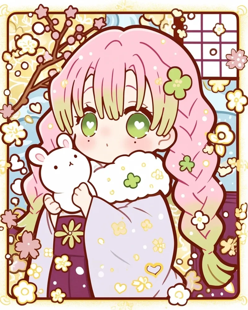 Chibi nhân vật game cute nữ xinh xắn và thu hút mọi ánh nhìn