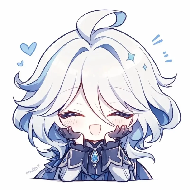 Chibi nhân vật game cute minh họa phong cách sinh động và đáng yêu