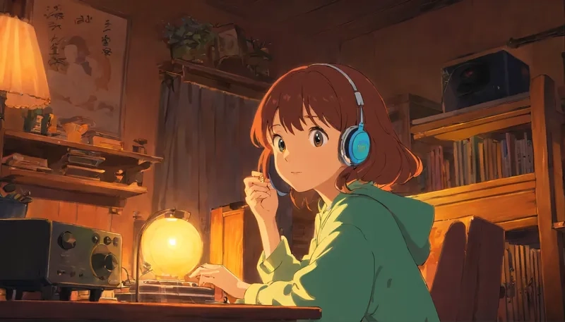 Ngủ ngon hơn với nhạc nền lo-fi anime ngủ