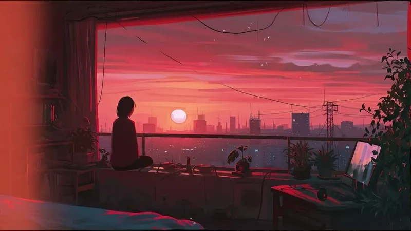 Tận hưởng phút giây tĩnh lặng lo-fi anime không lời