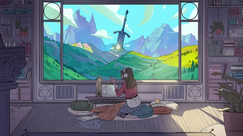 Nhạc nền không ngừng nghỉ lo-fi anime 24/7