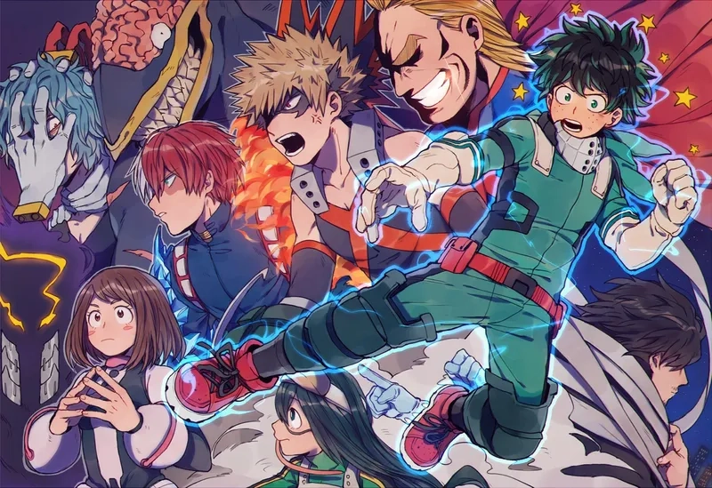 Chiêm ngưỡng My Hero Academia Deku dũng cảm