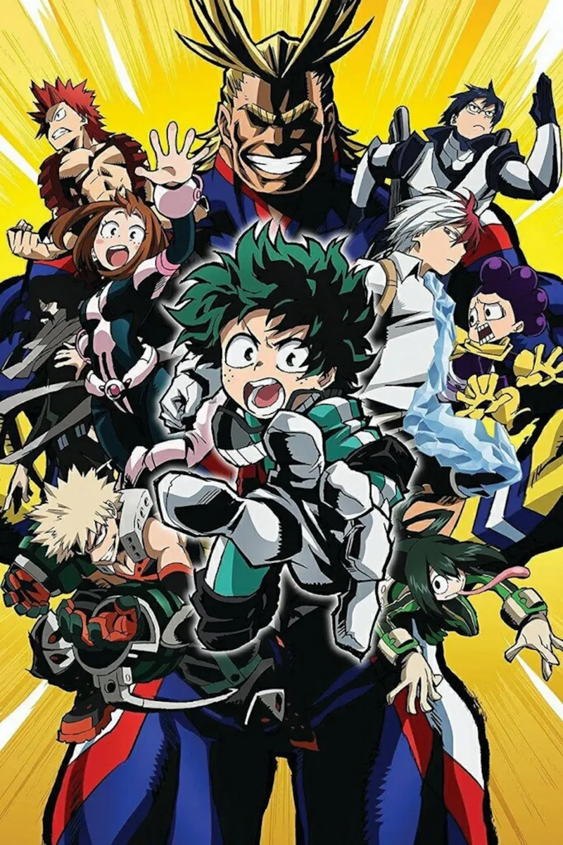 My Hero Academia fanart sáng tạo tuyệt đẹp