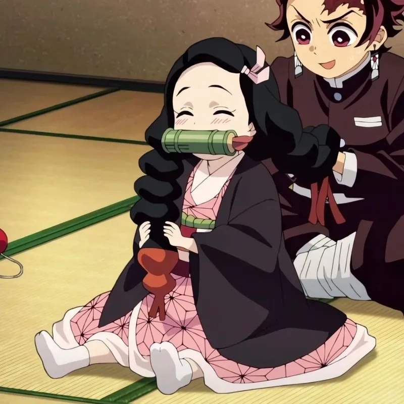 Nezuko đồ chơi phiên bản mini thu hút mọi lứa tuổi