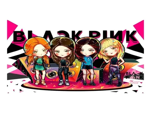 Chiêm ngưỡng ảnh Blackpink chibi đầy sáng tạo và màu sắc