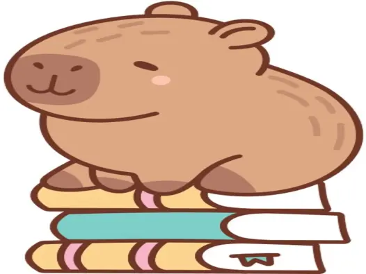 Chìm đắm trong ảnh cute chibi Capybara ngọt ngào và đáng yêu