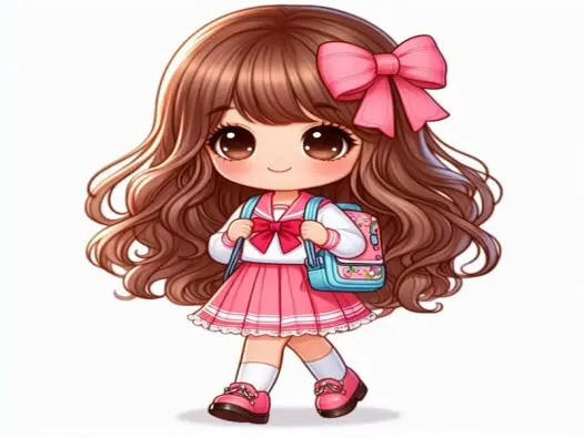 Hé lộ loạt ảnh học sinh chibi được tìm kiếm nhiều nhất hiện nay