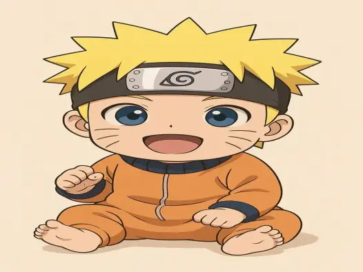 Ảnh Naruto chibi phong cách hoạt hình ngộ nghĩnh nhất