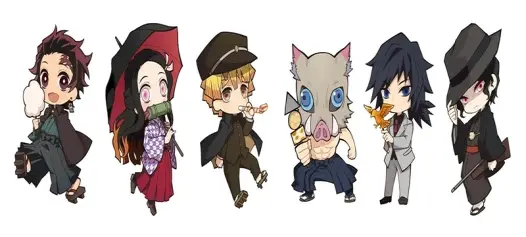 Top ảnh Thanh Gươm Diệt Quỷ chibi ngộ nghĩnh