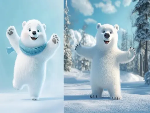 Tuyển chọn ảnh avatar gấu trắng ngộ nghĩnh đáng yêu