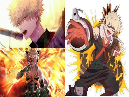 BST ảnh nhân vật Bakugo đẹp chất lừ cho fan anime tải về