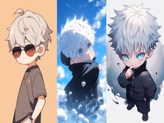 Bộ sưu tập ảnh Gojo chibi đẹp siêu cute không thể rời mắt