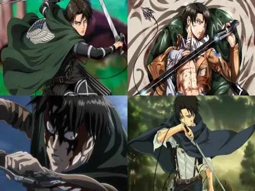 Tổng hợp ảnh nhân vật Levi ngầu nhất trong Attack on Titan