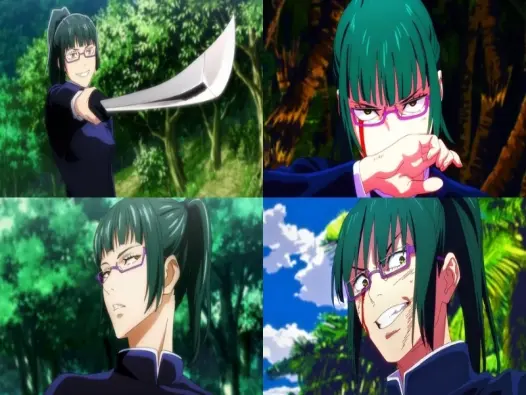 BST ảnh nhân vật Maki Zenin chất lừ dành cho fan anime