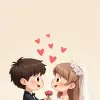 Xu hướng ảnh cô dâu chú rể chibi được yêu thích nhất năm nay