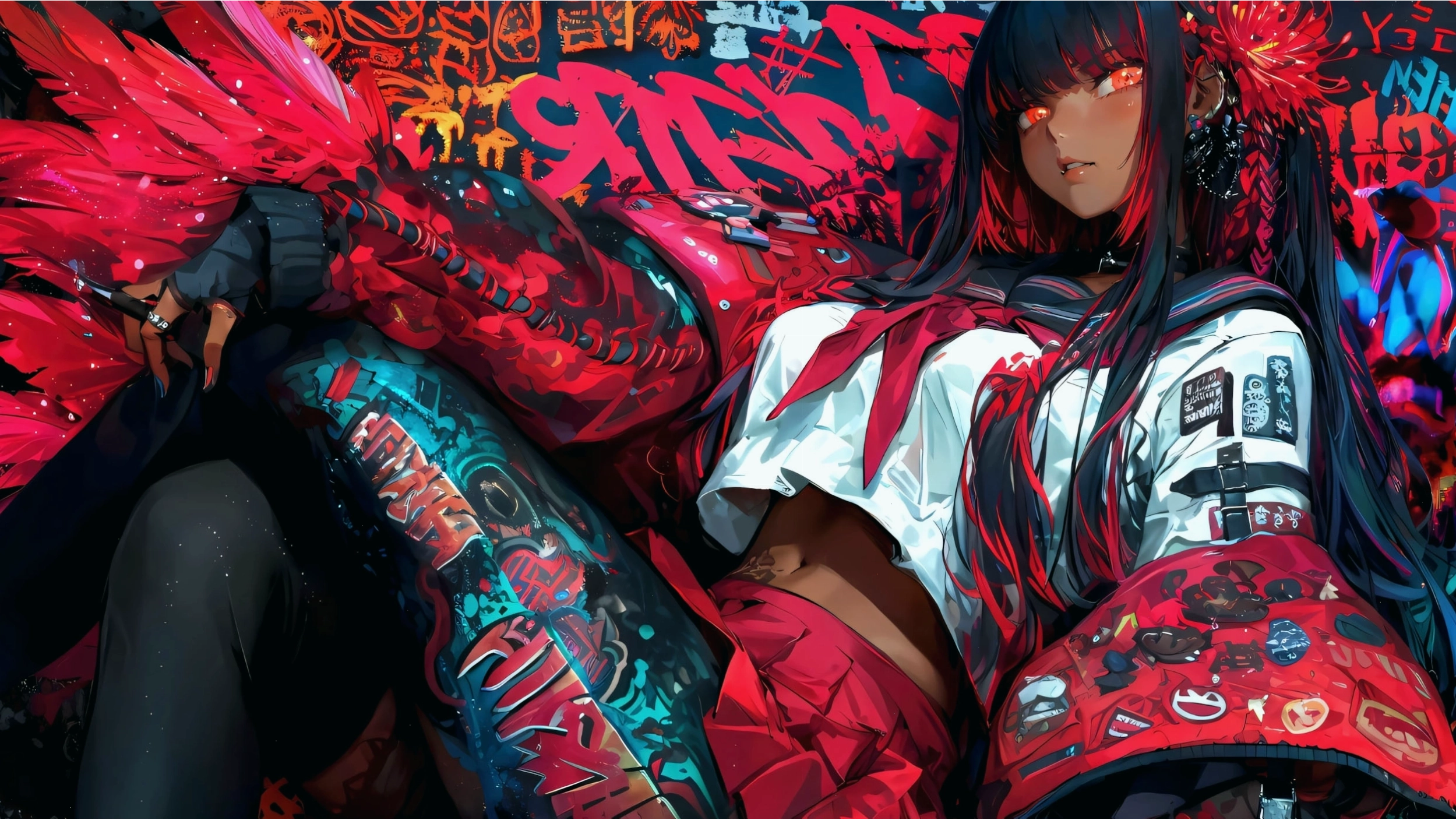 Ảnh avatar anime dễ thương với màu sắc tươi sáng
