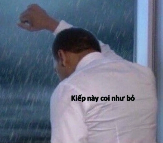 Ảnh chế bất lực meme thể hiện sự bất lực hài hước